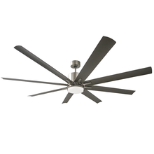  19728 - Metro Damp Patio Fan - NK Silver ABS Blades